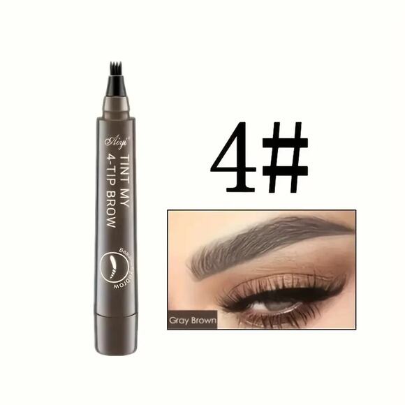 Microblading Eyebrow Pen, Waterproof Marker, 3D Fork Makeup - Picture 7 of 14